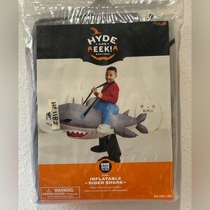 Inflatable Rider Shark Costume